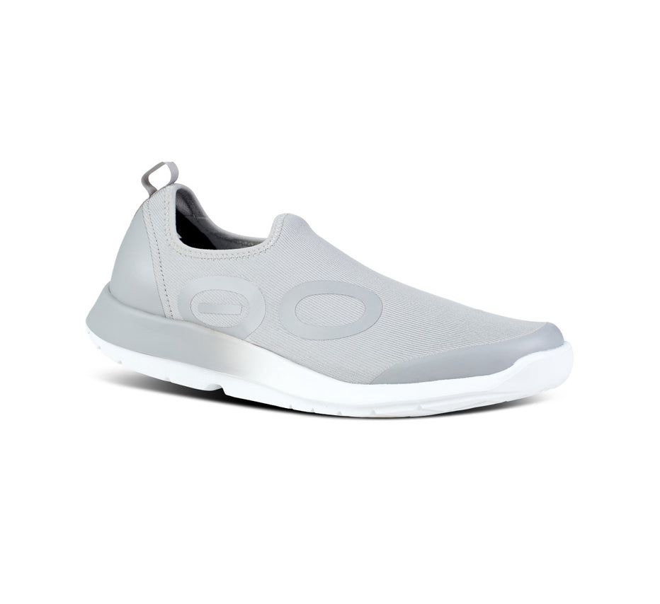 Oofos Men's Oomg Sport Low - Slip On Shoes Grey ( BWQNF-7452 )